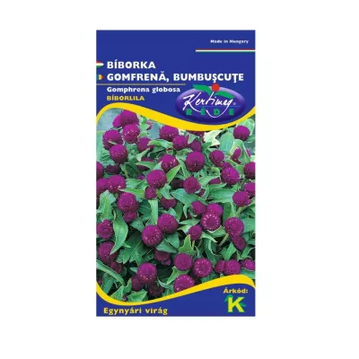 Seminte flori - Seminte de GOMFRENA mov, 1 gr, KERTIMAG, hectarul.ro