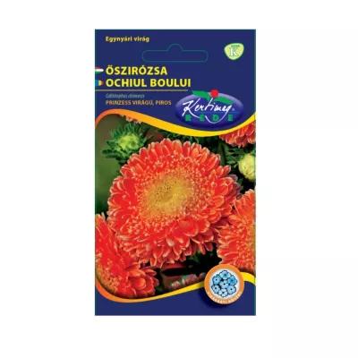 Seminte flori - Seminte de ochiul boului PRINCESS rosu, 1 gr, KERTIMAG, hectarul.ro