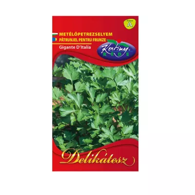 Seminte plante aromatice - Seminte de patrunjel GIGANT ITALIAN, 2 gr, KERTIMAG, hectarul.ro