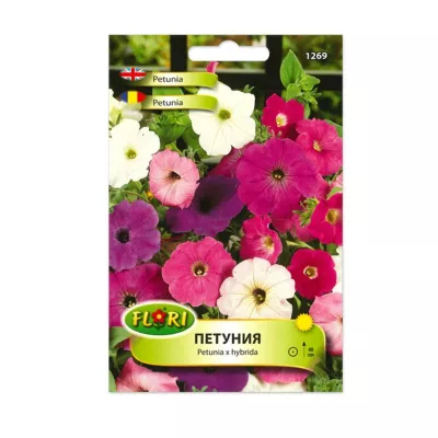 Seminte flori - Seminte de petunie Cascade mix, 1 gram FLORIAN, hectarul.ro