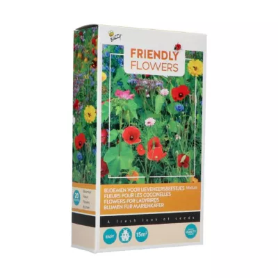 Seminte flori - Seminte de plante pentru buburuze, 25 grame, BUZZY, hectarul.ro