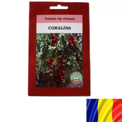 Seminte de tomate cherry romanesti CORALINA, 2 grame, SCDL