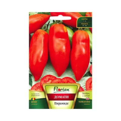 Seminte de legume HOBBY - Seminte de tomate Piramide, 0,3 grame, FLORIAN, hectarul.ro