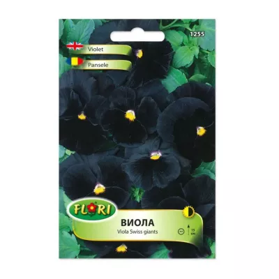 Seminte flori - Seminte de Viola (panseluta) neagra, 0,1 gr, FLORIAN, hectarul.ro
