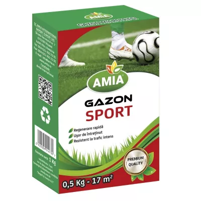 Seminte gazon - Seminte Gazon SPORT AMGS05 AMIA 0.5 Kg, hectarul.ro
