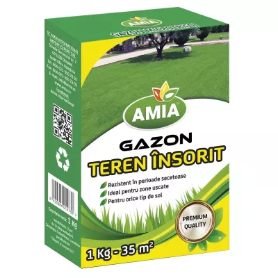 Seminte gazon - Seminte Gazon TEREN ARID AMGTA1 AMIA 1 Kg, hectarul.ro