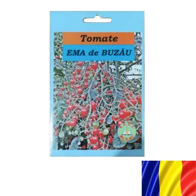 Seminte de legume HOBBY - Seminte romanesti de tomate cherry EMA DE BUZAU, 2gr, SCDL Buzau, hectarul.ro