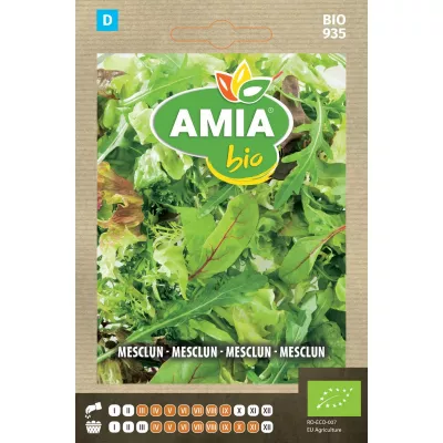 Seminte Salata Mix Mesclun BIO AMIA 2gr
