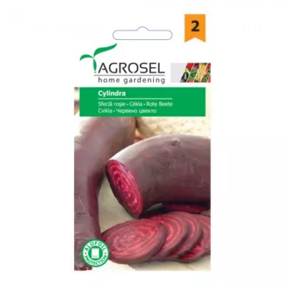 Sfecla Rosie - Seminte Sfecla rosie Cylindra Agrosel 5 g, hectarul.ro