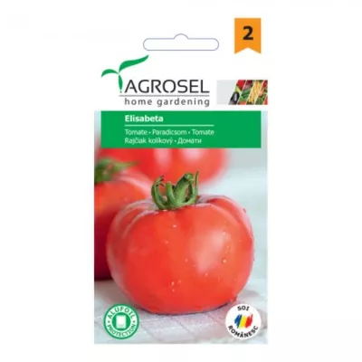 Tomate - Seminte Tomate Elisabeta Agrosel 0.75 g, hectarul.ro