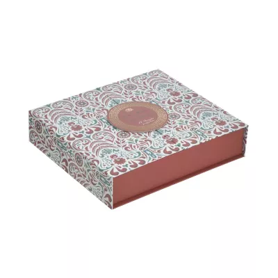 Decoratiuni de interior - Set 12 lumanari din parafina Ø4X5cm rosu in cutie-cadou Inart, hectarul.ro