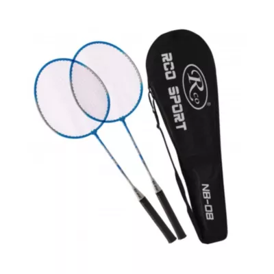 Set 2 Rachete Badminton - Albastru NB 1004B