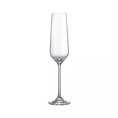 Bucatarie - Set de 16 pahare pentru vin rosu, vin alb, sampanie si apa, transparent, din cristal de Bohemia, 500/490/210/600 ml, Globo, hectarul.ro