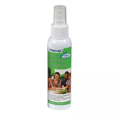 Dezinsectie si deratizare - Spray impotriva tantarilor HELPICON, 100 ml, hectarul.ro