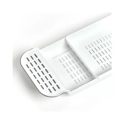 Baie - Suport de accesorii pentru cada, din plastic, 55-78,4 cm Bathtub tray Zeller, hectarul.ro