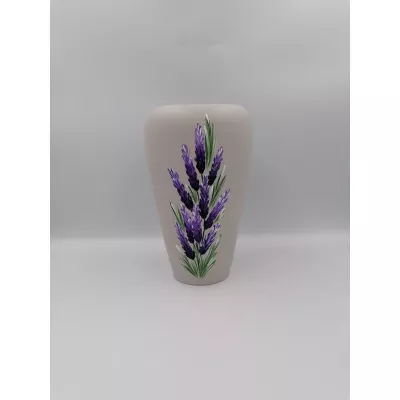 Vază colorata din ceramica model flori 21 cm Model 8