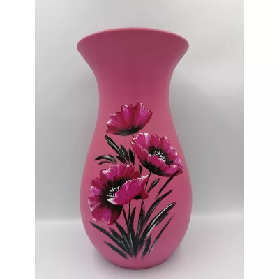 Decoratiuni de interior - Vază colorata din ceramica 29 cm Model 6, hectarul.ro