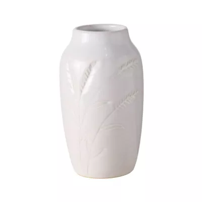 Vaza alba din ceramica 15 cm Jenna design spic Boltze