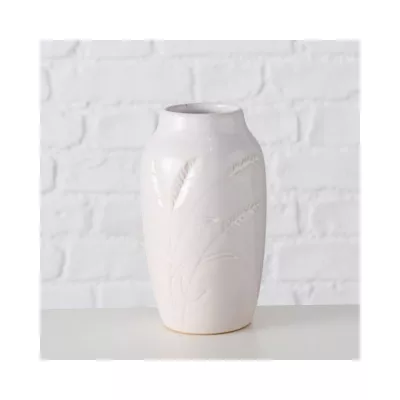 Vaza alba din ceramica 15 cm Jenna design spic Boltze
