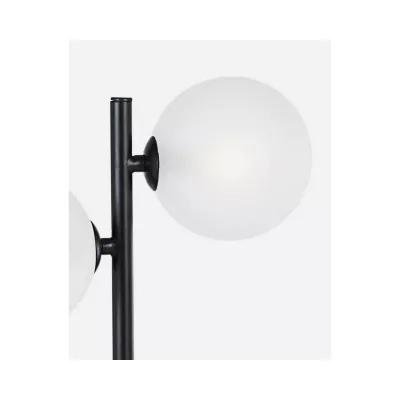 Mobilier interior - Veioza neagra din metal 54 cm Balls Bizzotto, hectarul.ro