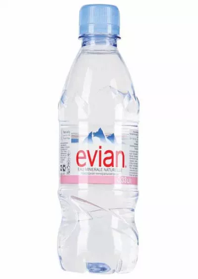 Apa minerala Evian plata 0.33L