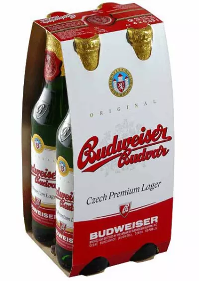 Budweiser Budvar Fourpack 0.33L