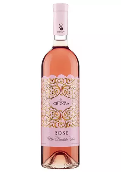 Cricova Ornament Vin Rose DD 0.75L