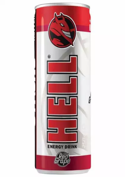 Energizant HELL Red Grape 250ml