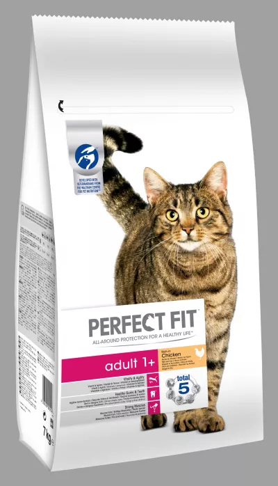 Hrana pentru pisica Perfect fit adult gust pui 7kg