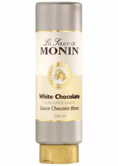 Monin White Chocolate Topping 0.5L