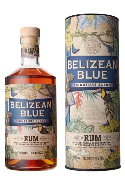 Rom Belizean Blue Signature Blend 40% 0.7L