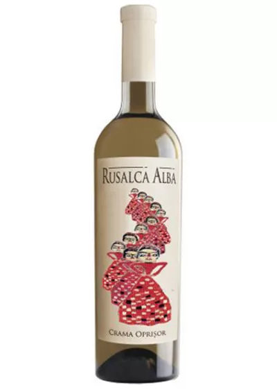 Rusalca Alba 4 soiuri (Chardonnay,Sauv.Blanc,Pinot Gris,Riesling) 0.75L