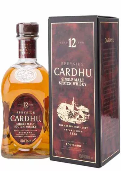Single Malt Scotch Whisky 12 Years Old 0.7l Cardhu