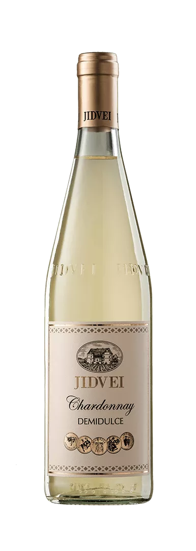 Vin alb demidulce Chardonnay Traditional  Jidvei 0.75L