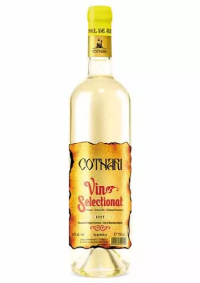 Vin alb demidulce Selectionat Cotnari 0.75L