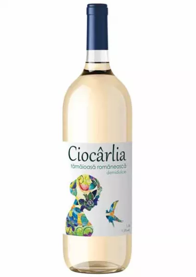 Vin alb demidulce Tamaioasa Romaneasca Ciocarlia 1.5L Vincon