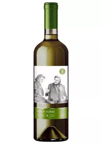Vin alb demidulce  Tamaioasa Romaneasca & Feteasca Regala Doua Vorbe 0.75L Vincon
