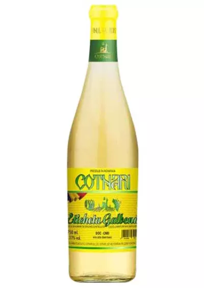 Vin alb demisec Eticheta Galbena Cotnari 0.75L