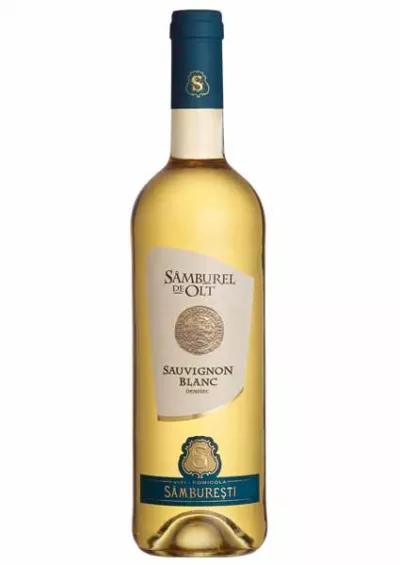 Vin alb demisec Sauvignon Blanc 0.75L Samburel de Olt 
