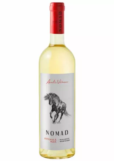 Vin alb sec Feteasca Alba NOMAD Sahateni 0.75L