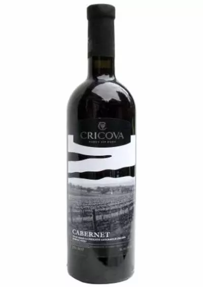 Vin rosu demisec Cabernet Sauvignon Cricova 0.75L