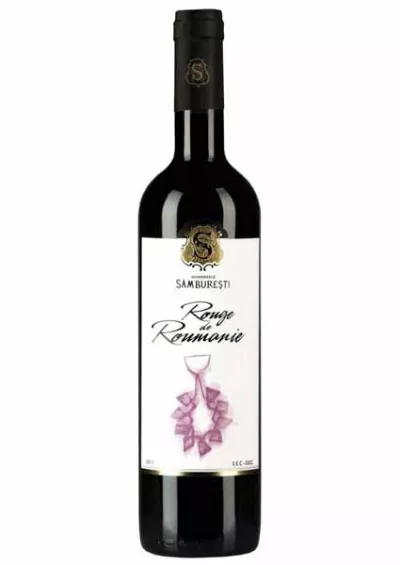 Vin rosu Rouge de Roumanie cupaj 0.75l Domeniile Samburesti