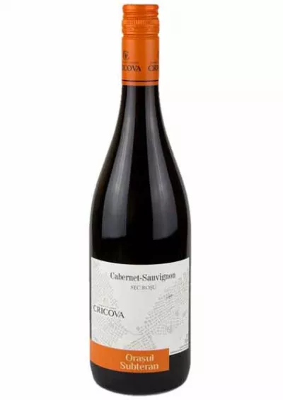 Vin rosu sec Cabernet Sauvignon Cricova Orasul Subteran 0.75L
