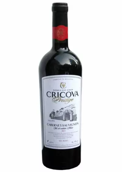 Vin rosu sec Cabernet Sauvignon Cricova Prestige 0.75L 