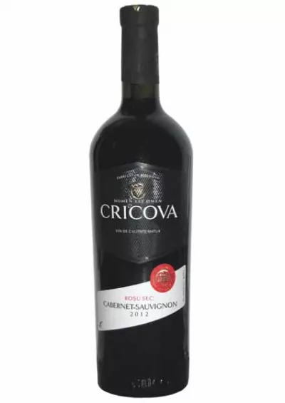 Vin rosu sec Cricova Cabernet Sauvignon Premium 0.75L