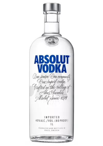 Vodka Absolut Blue 40% 1L