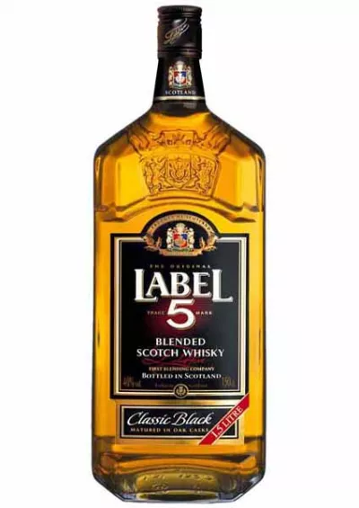 Whisky Scotch Label's 40% 1.5L