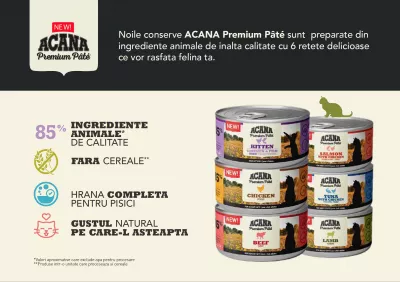 Acana Cat Conservă Pate Miel Premium 85 g
