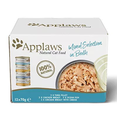 Hrană umedă pisici - Applaws Cat Conserve MultiPack Selecție Supreme 12 x 70g, magazindeanimale.ro
