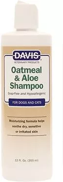 Întreținere piele și blană - Davis Șampon Davis Oatmeal & Aloe pentru câini și pisici 355 ml, magazindeanimale.ro